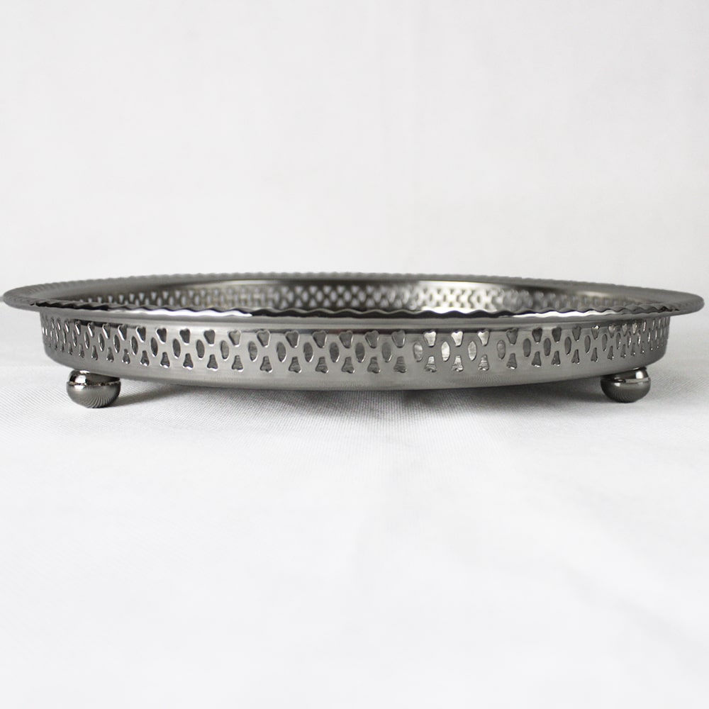 Classic Moroccan Tea Tray Round