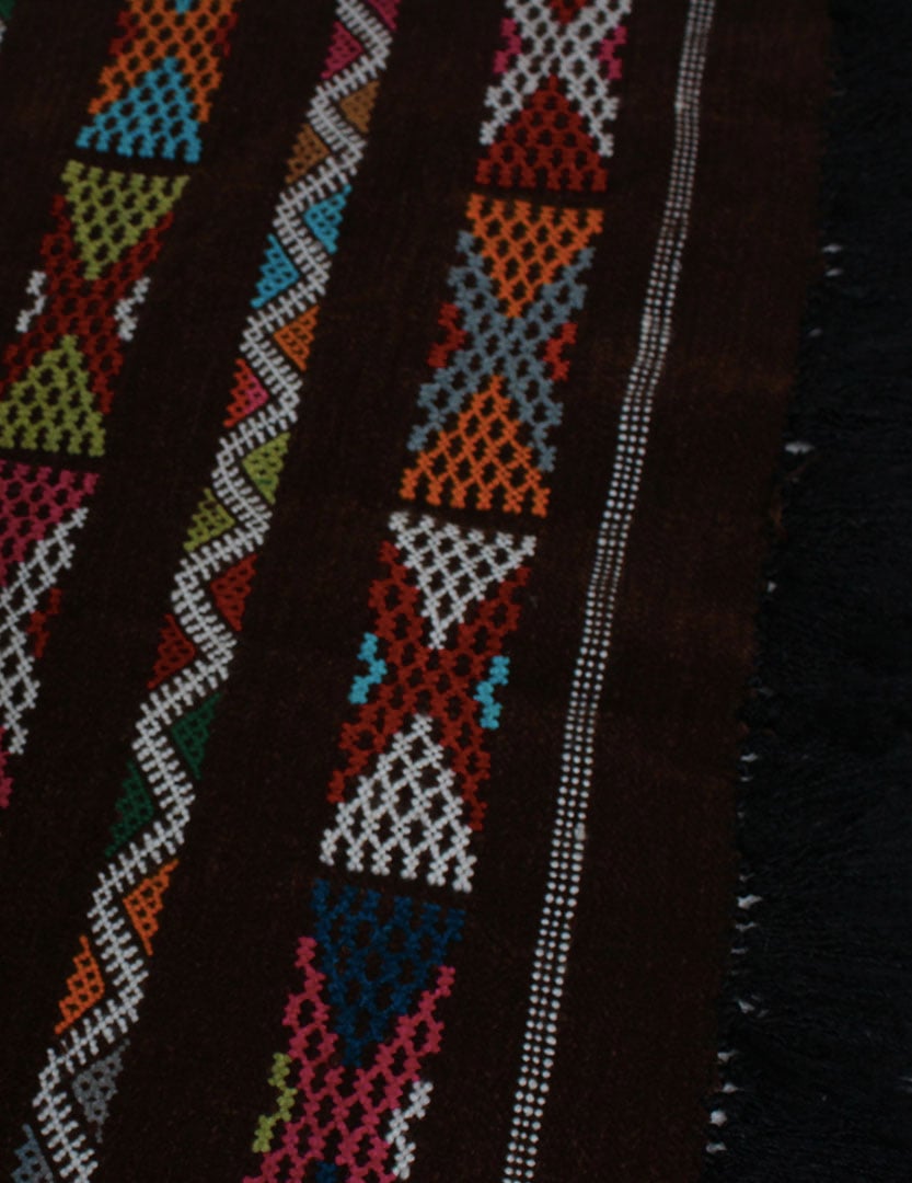 Berber Rug Brown Wool Bejaâd