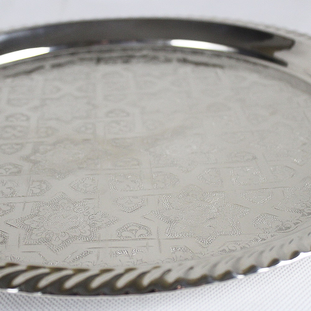 Classic flat tea tray