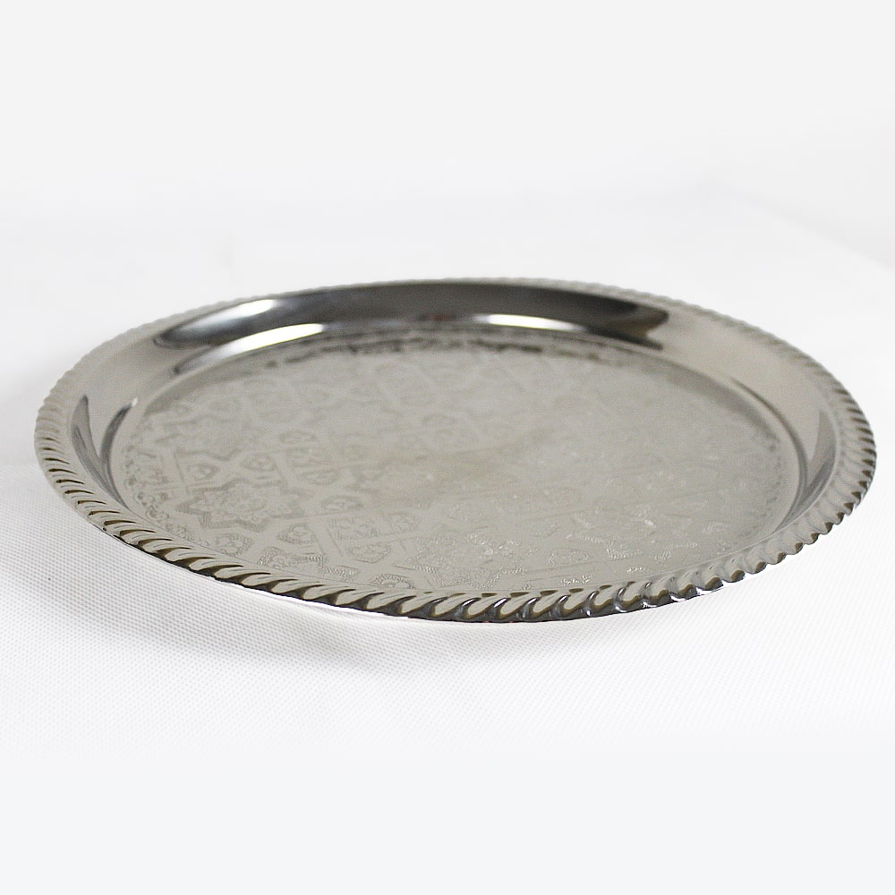 Classic flat tea tray