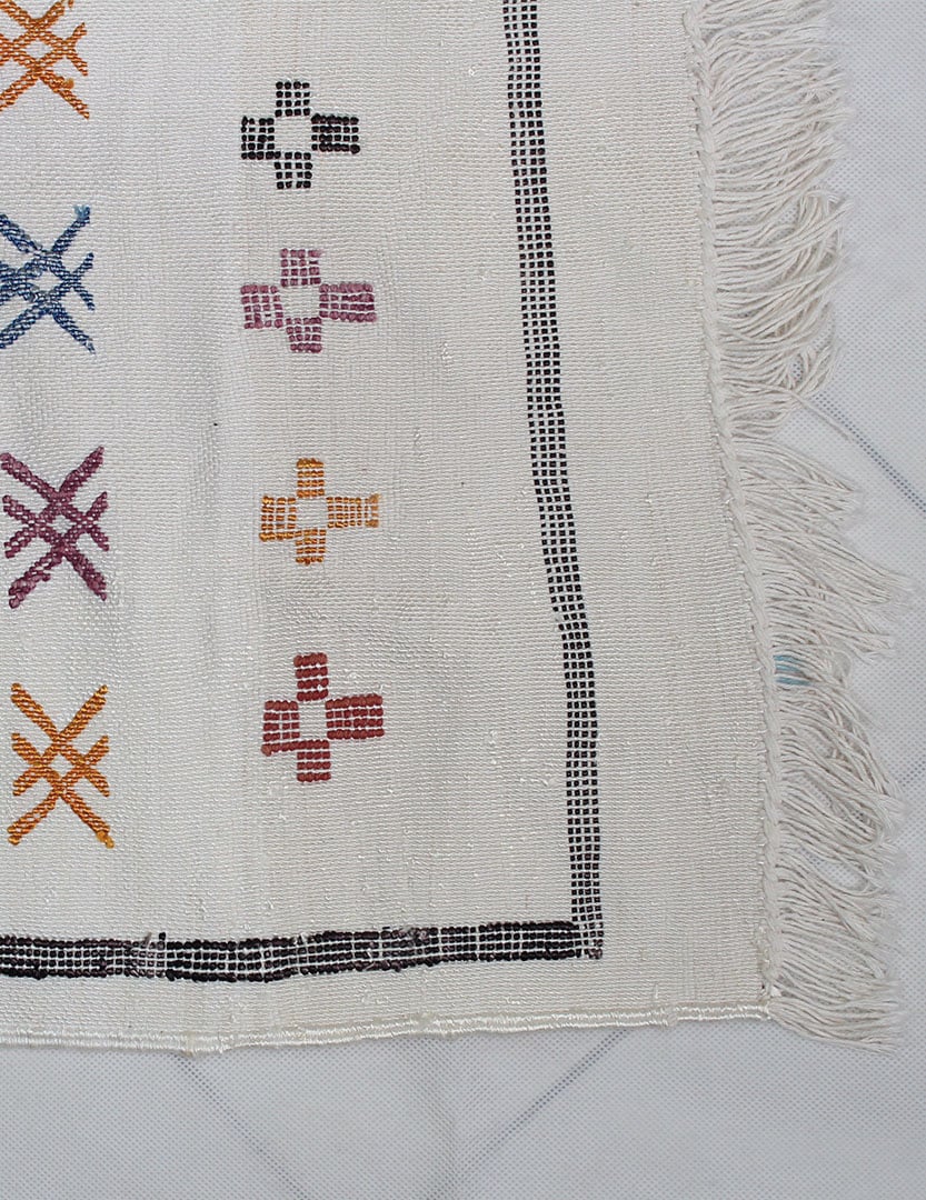 Berber Sabra White Rug - Bejaâd