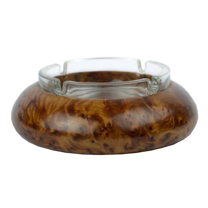 Moroccan wooden ashtray