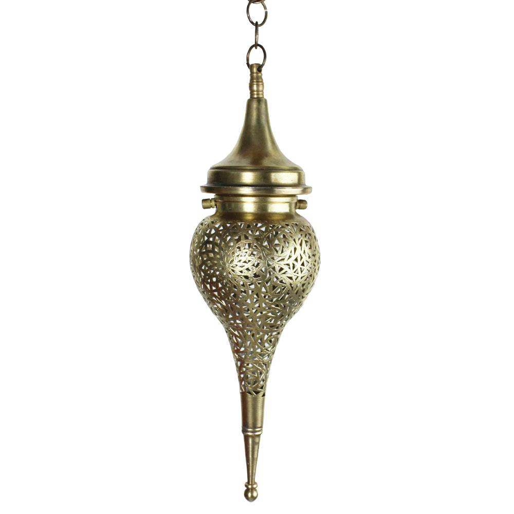 Designer copper pendant light