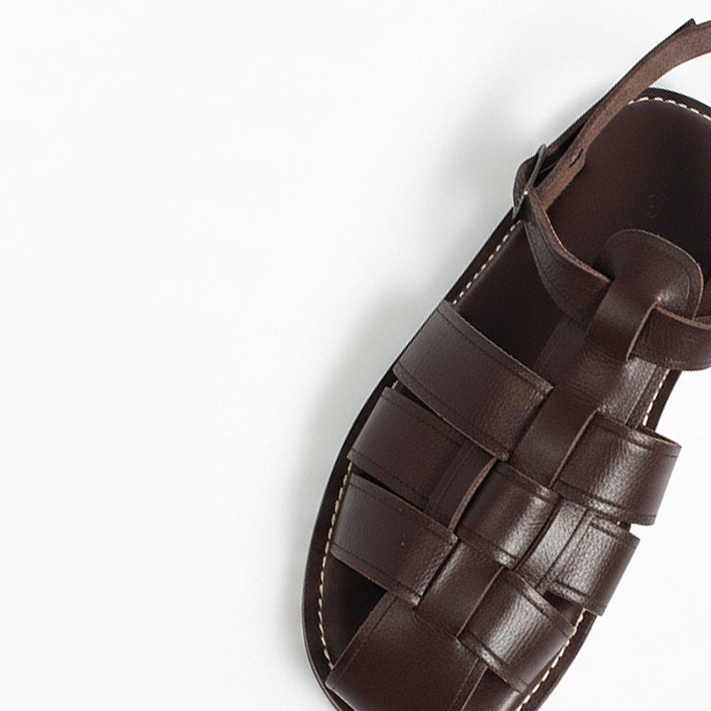 Quemado Sandal – Chocolate Brown