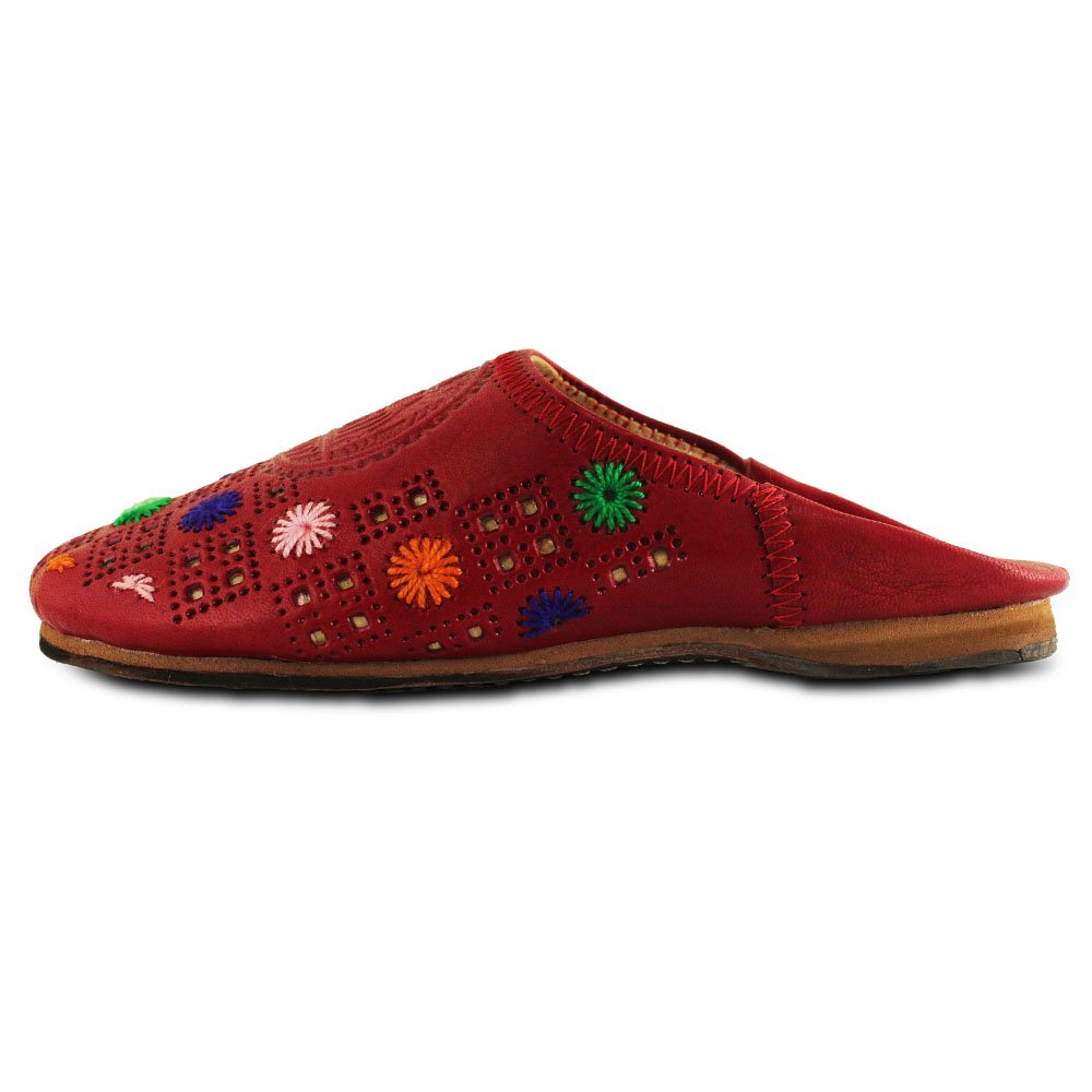 Red Marrakech babouche