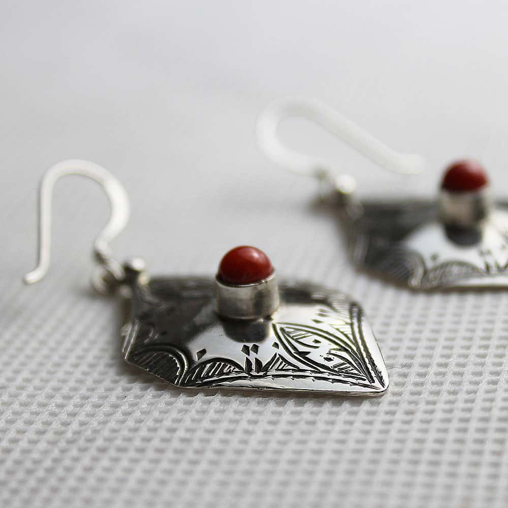 Berber earrings silver 800 Azougare