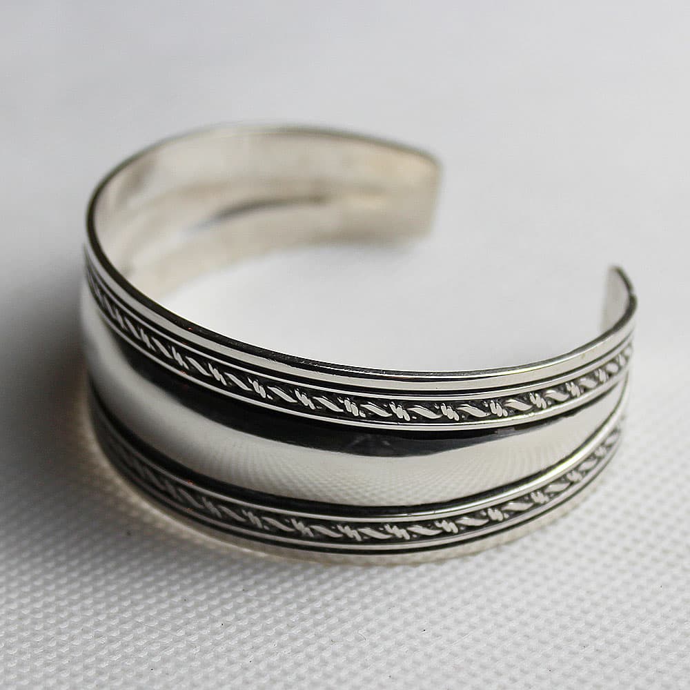 Berber silver bracelet 800 Afrar