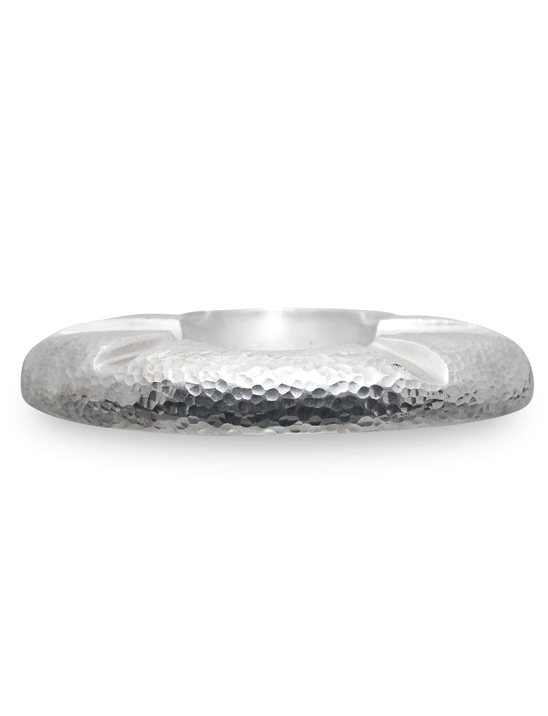 Aluminum cigar ashtray