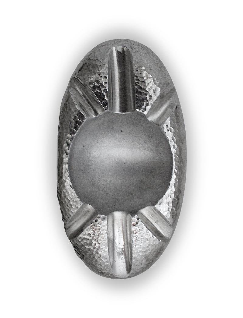 Aluminum cigar ashtray