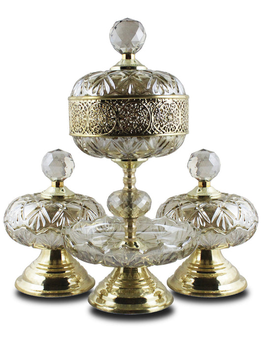 Incense burner & containers set