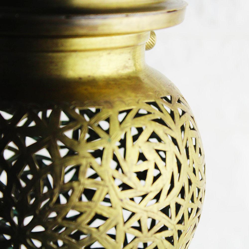 Designer copper pendant light
