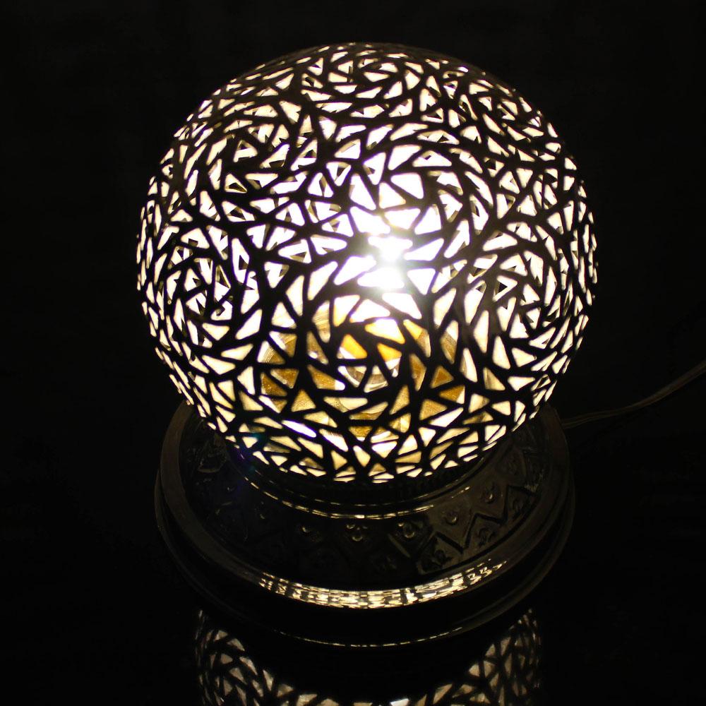 Nickel Balloon Electric Lamp