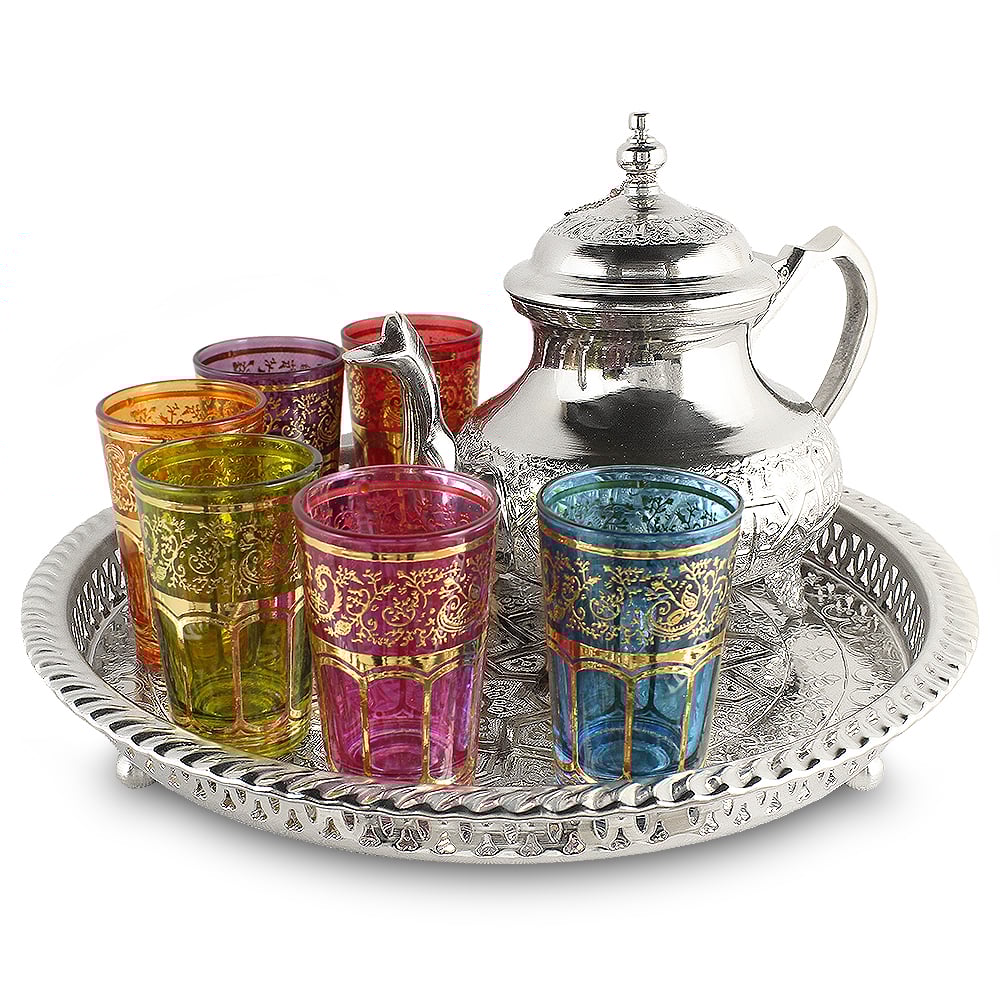 Classic Moroccan Tea Set