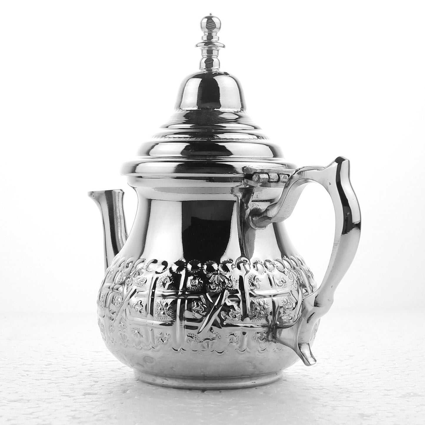 Small Moroccan stainless steel teapot 40cl