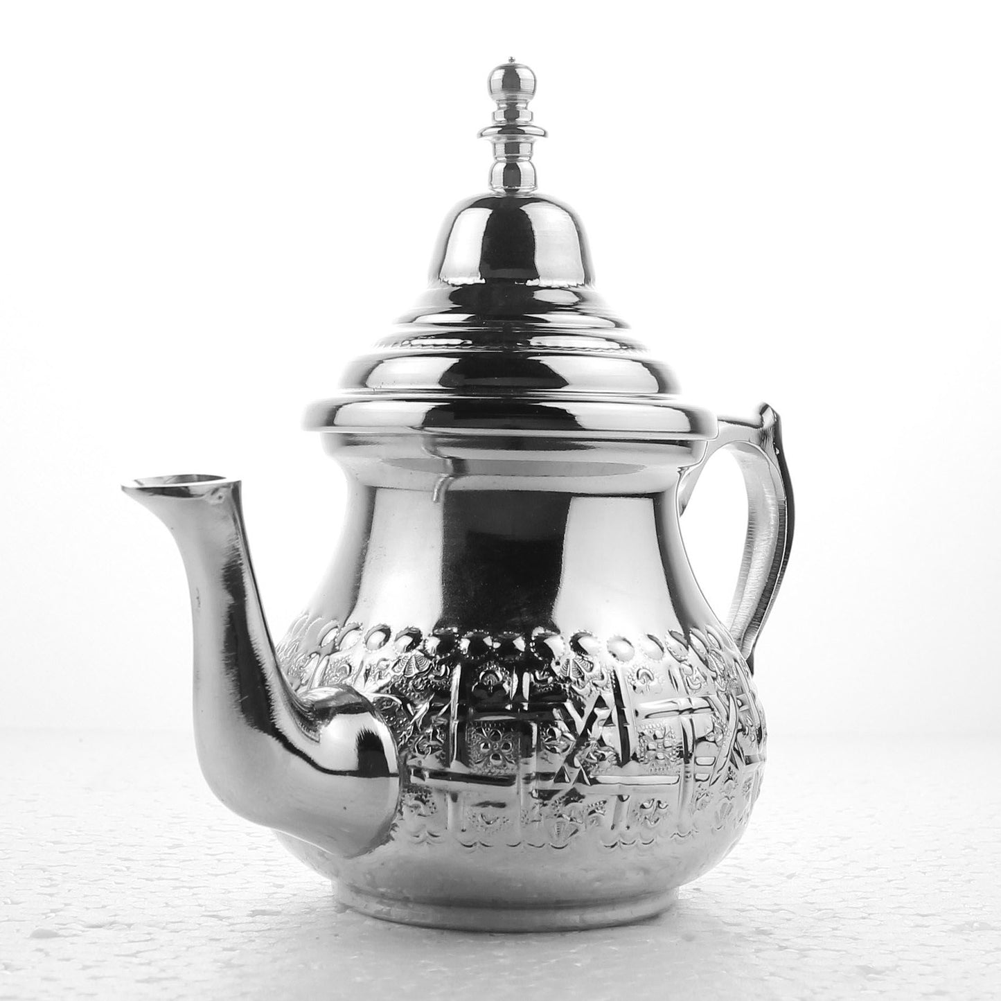 Small Moroccan stainless steel teapot 40cl