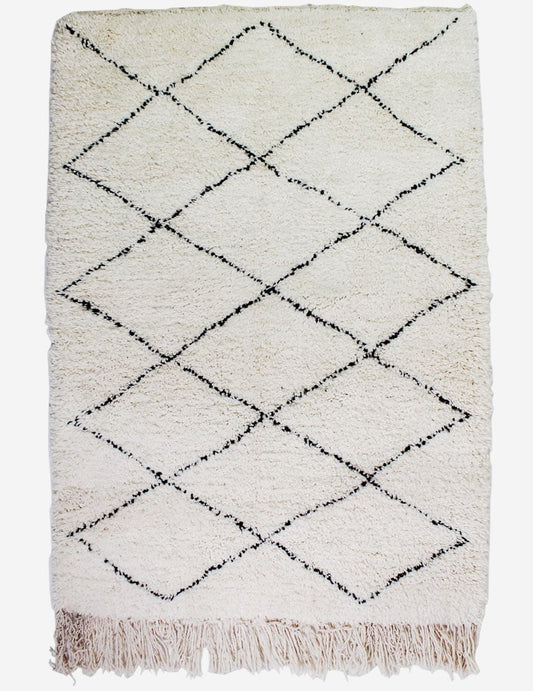 Beni Ouarain rug 100% wool