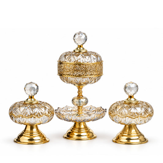 Incense burner &amp; containers set