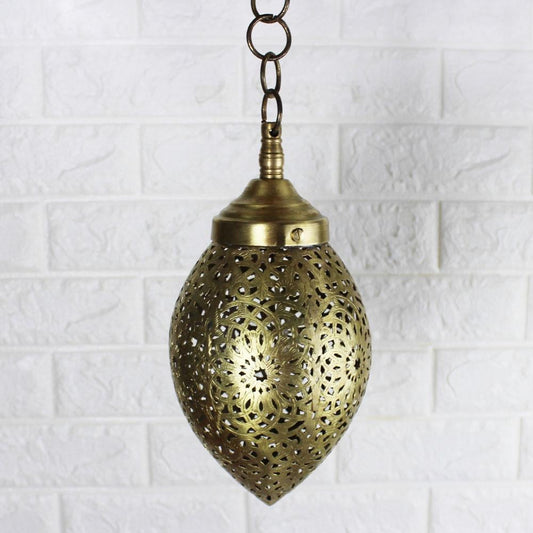 Moroccan copper pendant light