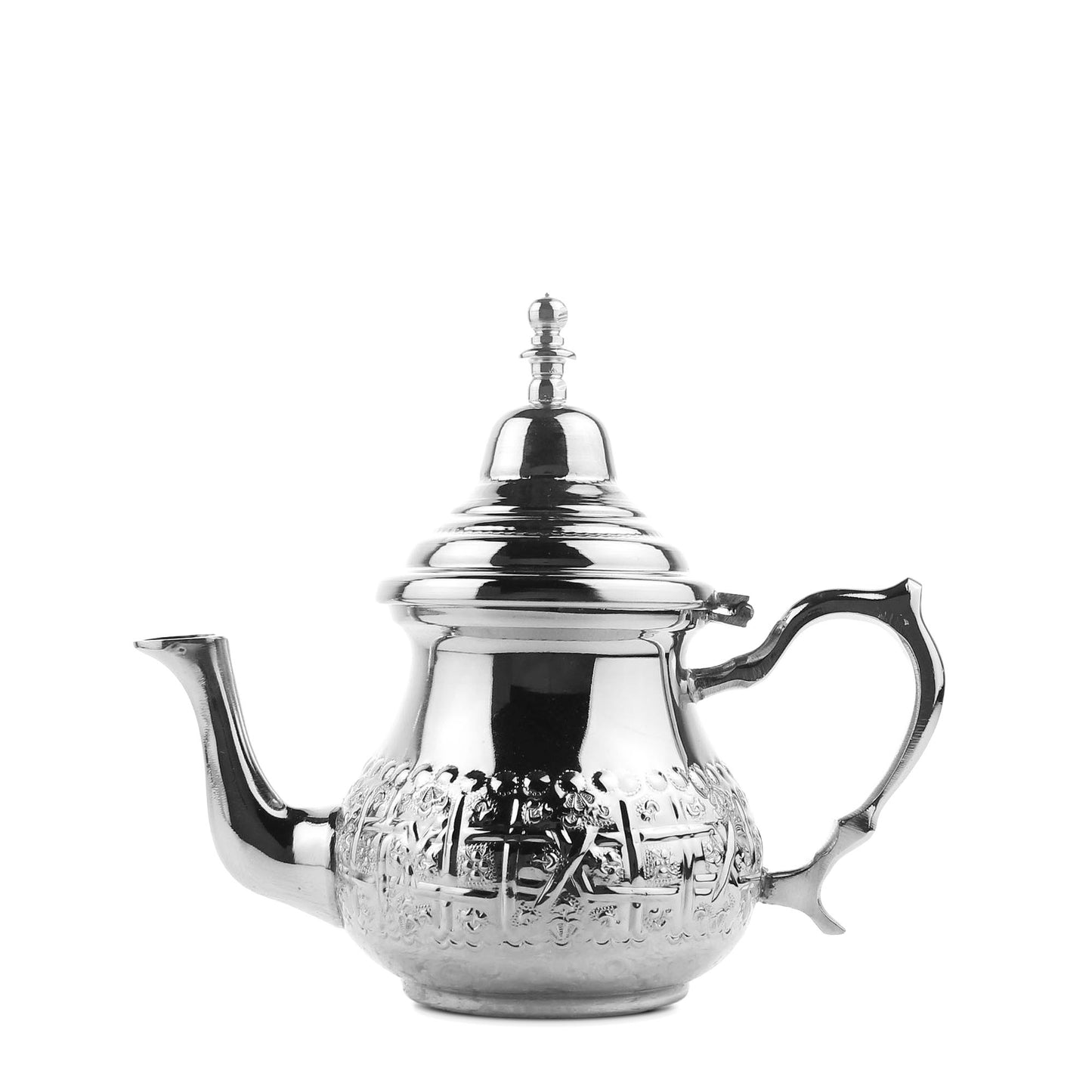 Small Moroccan stainless steel teapot 40cl
