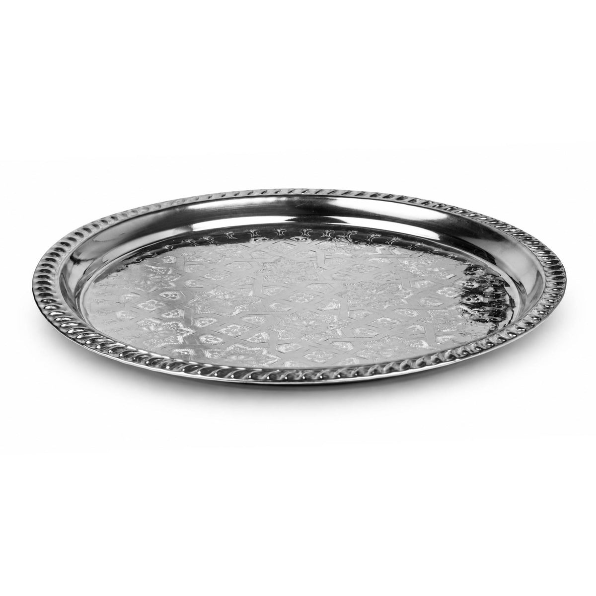 Classic flat tea tray