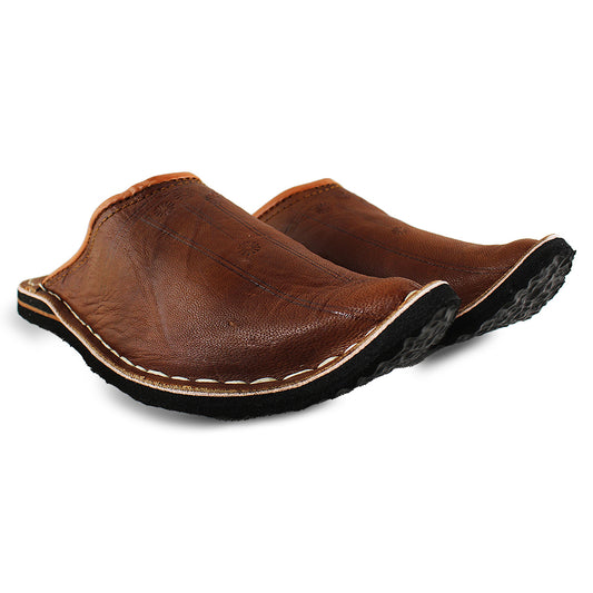 Aladin Brown Men's Slipper