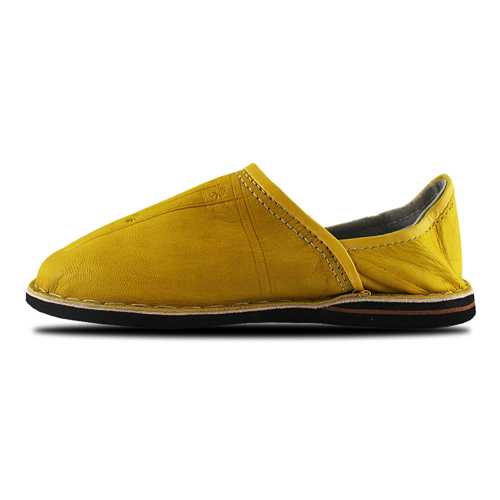 Berber babouche mule Yellow