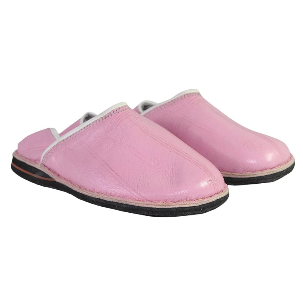 Berber Babouche Mule Pink