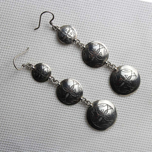 Berber earrings silver 800 Tiziri