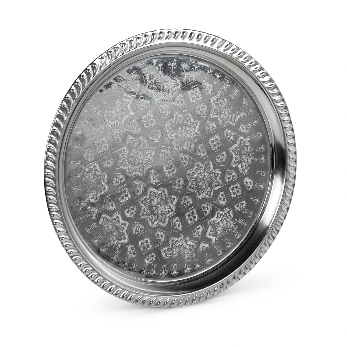 Classic flat tea tray