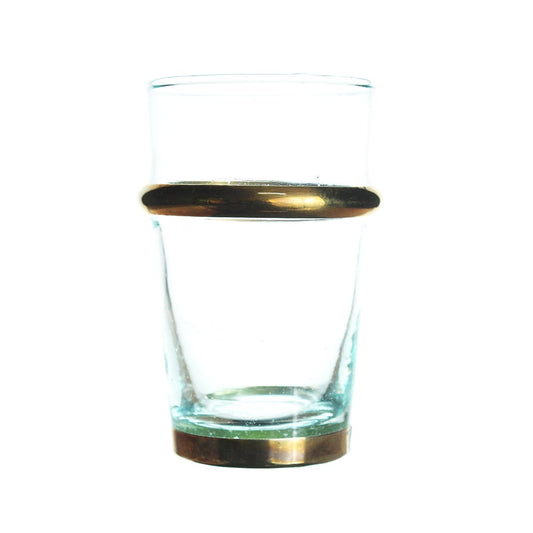 6 Golden Beldi Glasses